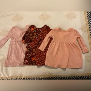 Old Navy Pink and Floral Kids Dresses 18-24 month